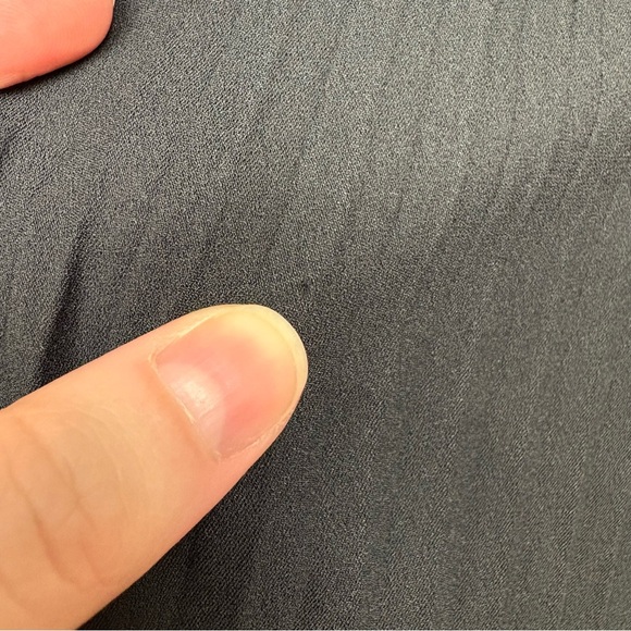 Express Midi Skirt Micro Pleated Sz 3/4 Black Career Office Vintage Y2K Classic - Picture 16 of 17